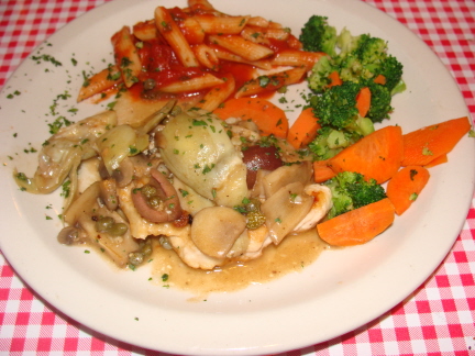 Chicken scaloppine