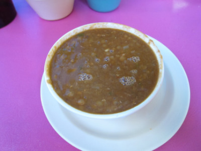 Lentil soup