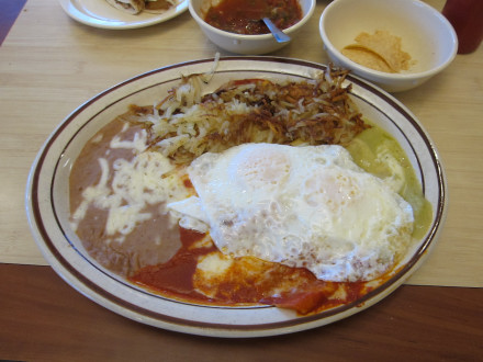 Enchiladas montadas