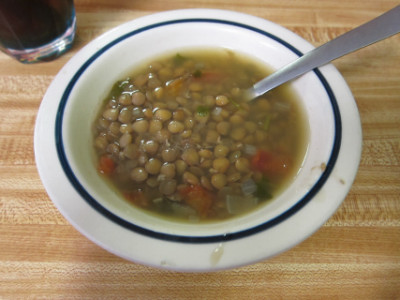 Lentil soup