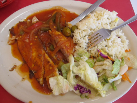 Pescado a la veracruzana