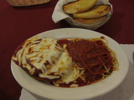 Eggplant parmesan