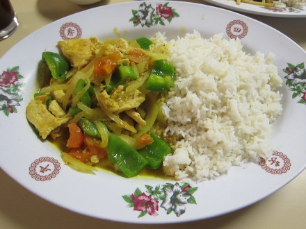 Chicken panang