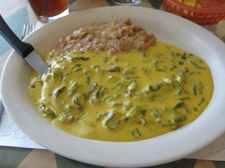 Chile con queso steak