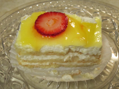 Lemon cake is a "special" dessert