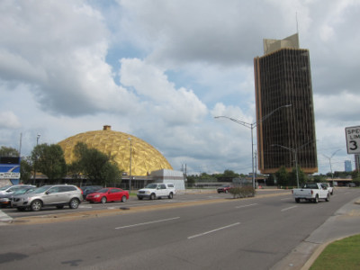 Some iconic buildings south of N.W. 23rd St.