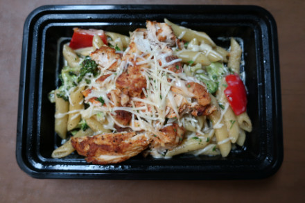 Blackened chicken pasta