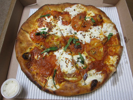 Margherita pizza