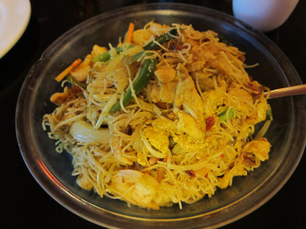 Singapore rice noodles