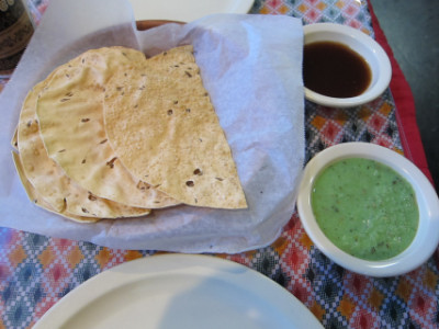 Papadum appetizer