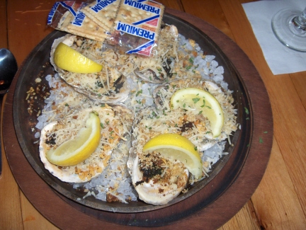 Oysters Rockefeller