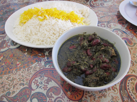 Ghorme sabzi is as good as I have had anywhere